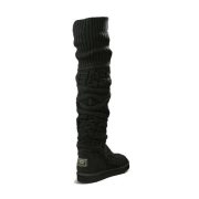 фото UGG® Australia OVER THE KNEE TWISTED CABLE BLACK (3174) 4